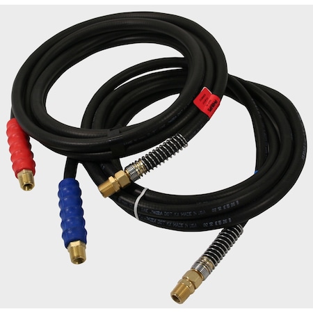 Phillips Line Assy, Air, Brake, Rubber, Pair Universal W/ Red And Blue Grips, 15 Ft Working Length 11-8115